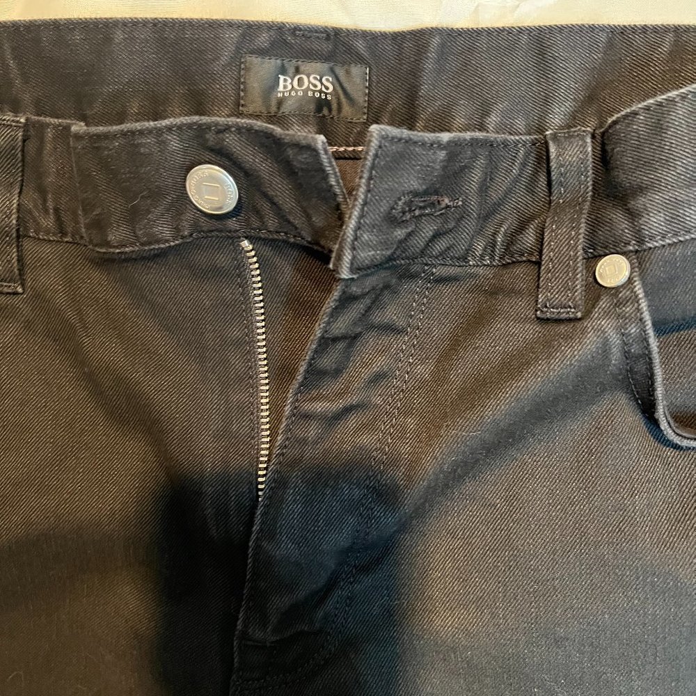 Men's Hugo Boss black jeans 36x30